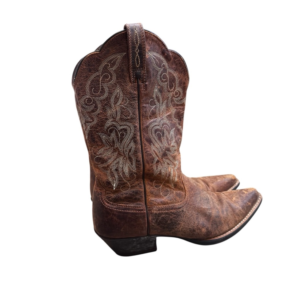 Ariat Sassy Snip Toe Cowgirl Boots Size 7